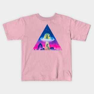 Zap Cat Invades Shreveport Kids T-Shirt